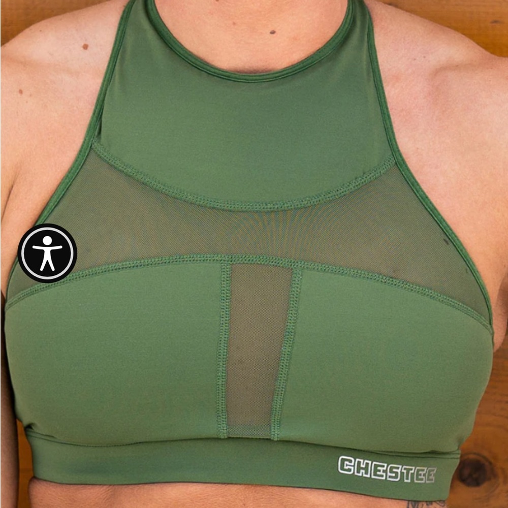 Size 6 green chestee.